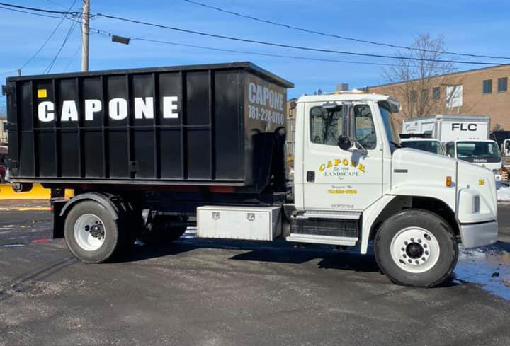 Capone Landscape Dumpster Truck